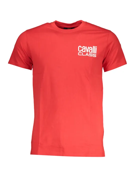 Cavalli Class Herren T-Shirt Rot | online kaufen