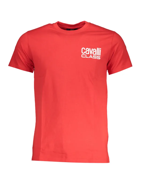 Cavalli Class Herren T-Shirt Rot | online kaufen