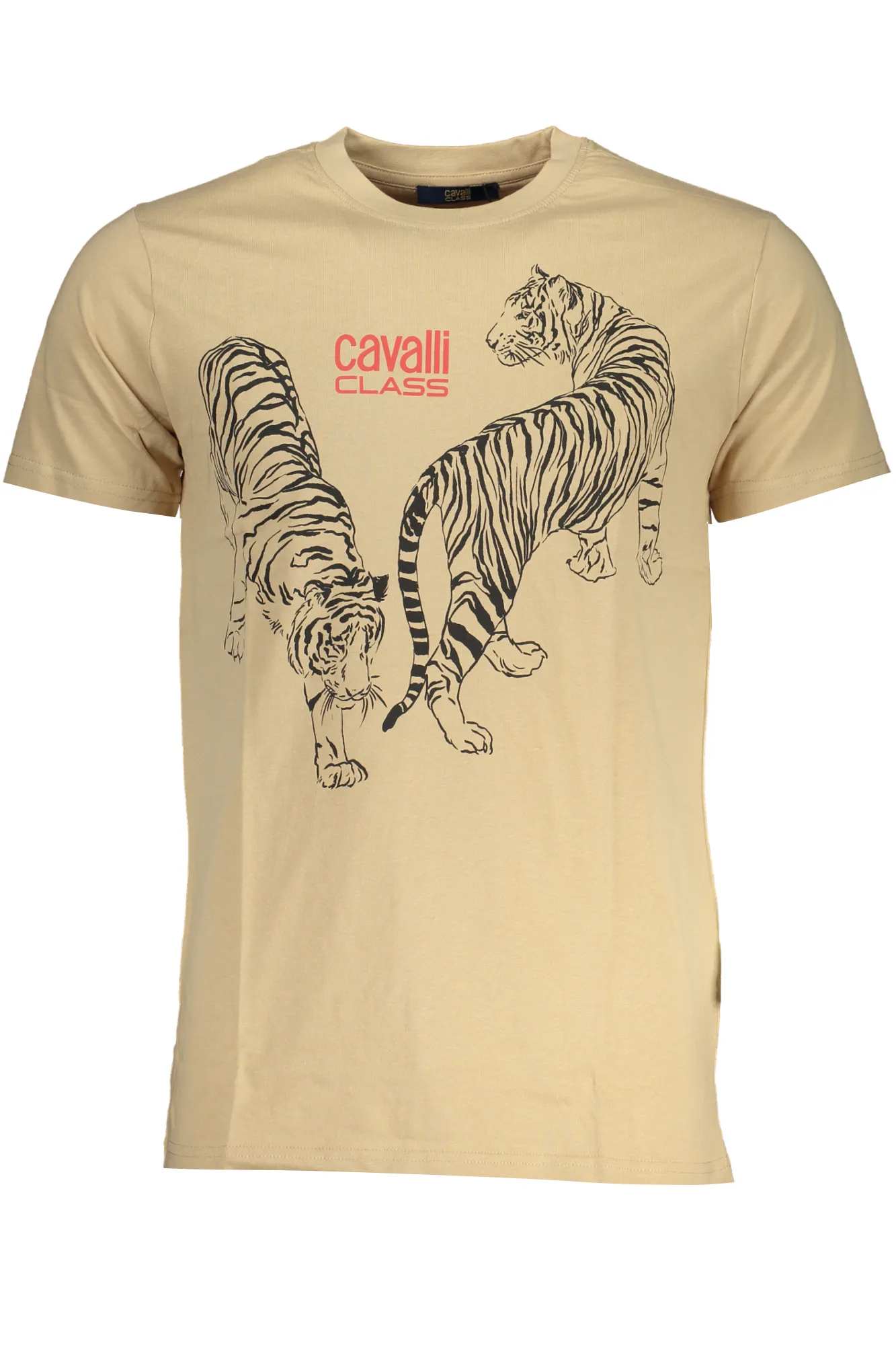 Herren T-Shirt Beige QXT62YJD060_BE00503