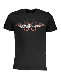 Cavalli Class Herren T-Shirt Schwarz | online kaufen