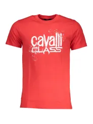 Cavalli Class Herren T-Shirt Rot | online kaufen