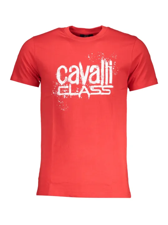 Cavalli Class Herren T-Shirt Rot | online kaufen