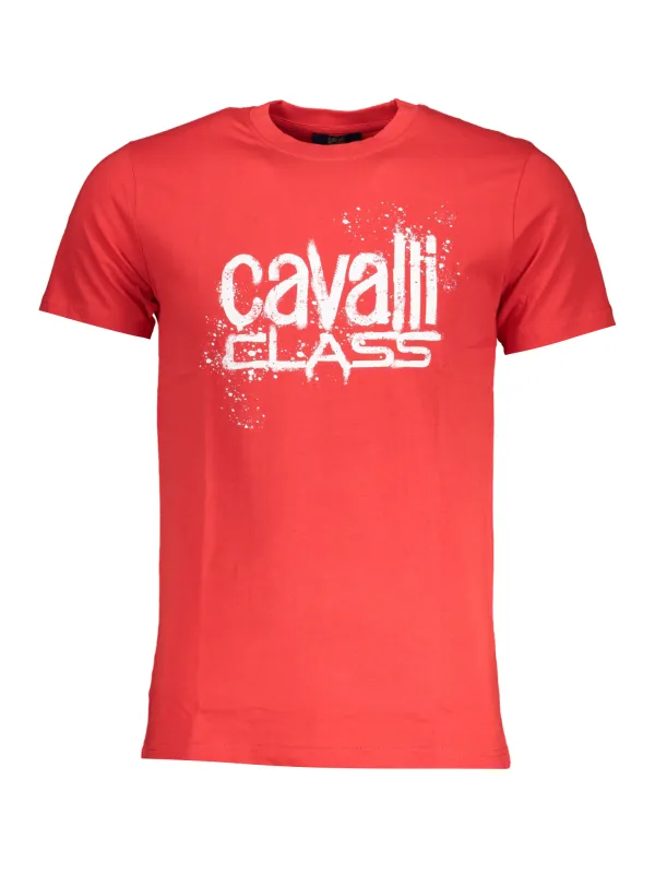 Cavalli Class Herren T-Shirt Rot | online kaufen
