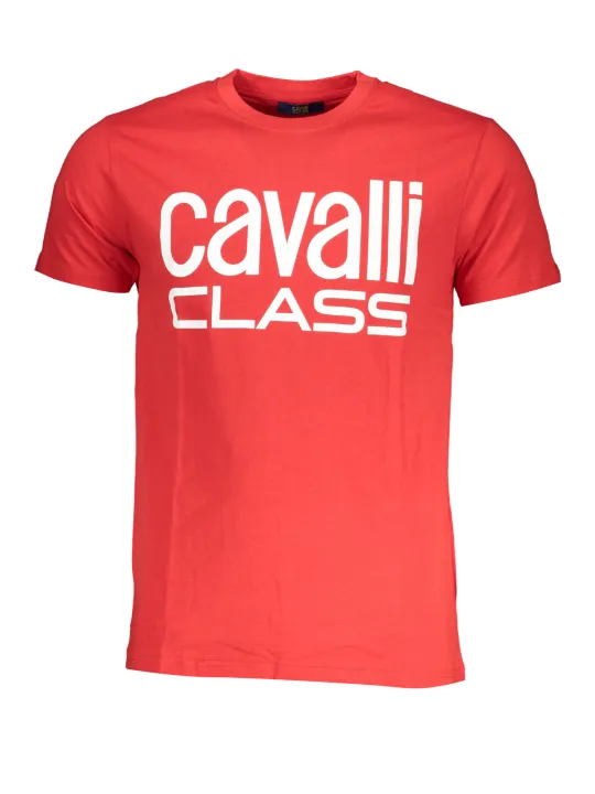 Cavalli Class Herren T-Shirt Rot | online kaufen