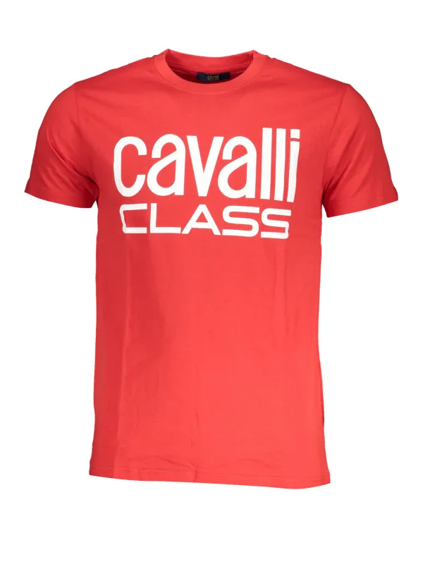 Cavalli Class Herren T-Shirt Rot | online kaufen
