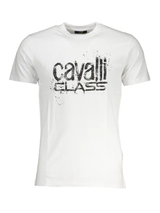 Cavalli Class Herren T-Shirt Weiß | online kaufen