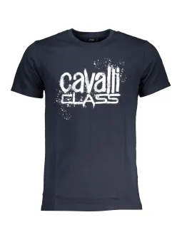 Cavalli Class Herren T-Shirt Blau | online kaufen