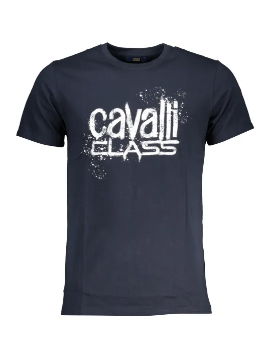 Cavalli Class Herren T-Shirt Blau | online kaufen