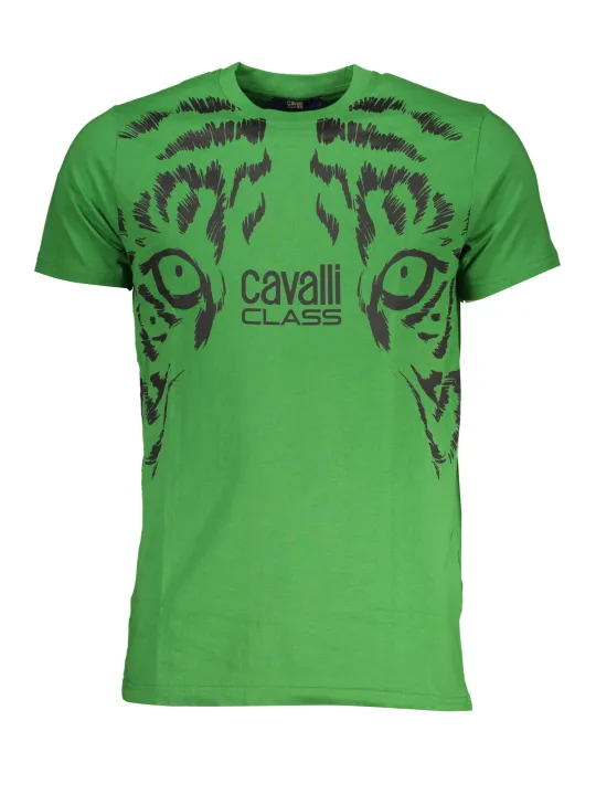 Cavalli Class Herren T-Shirt Grün | online kaufen