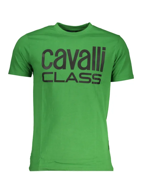 Cavalli Class Herren T-Shirt Grün | online kaufen