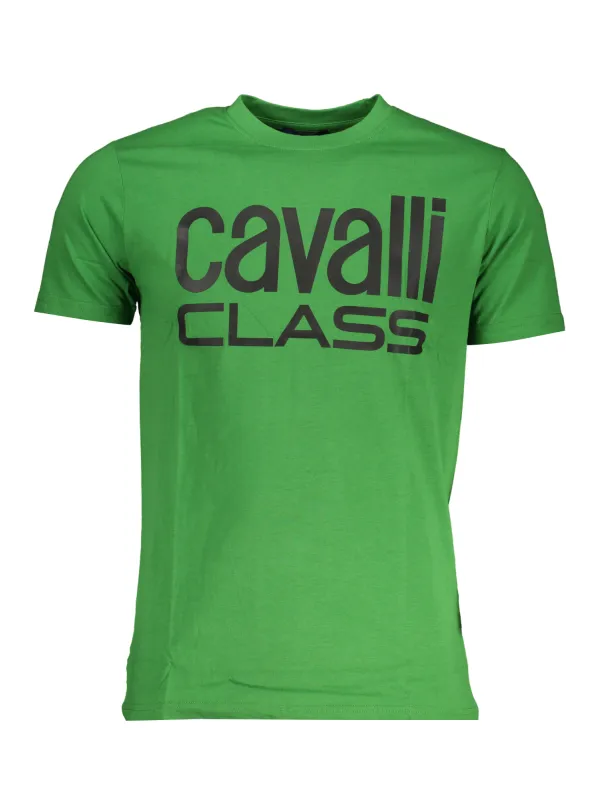Cavalli Class Herren T-Shirt Grün | online kaufen