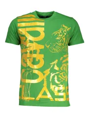 Cavalli Class Herren T-Shirt Grün | online kaufen