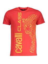 Cavalli Class Herren T-Shirt Rot | online kaufen