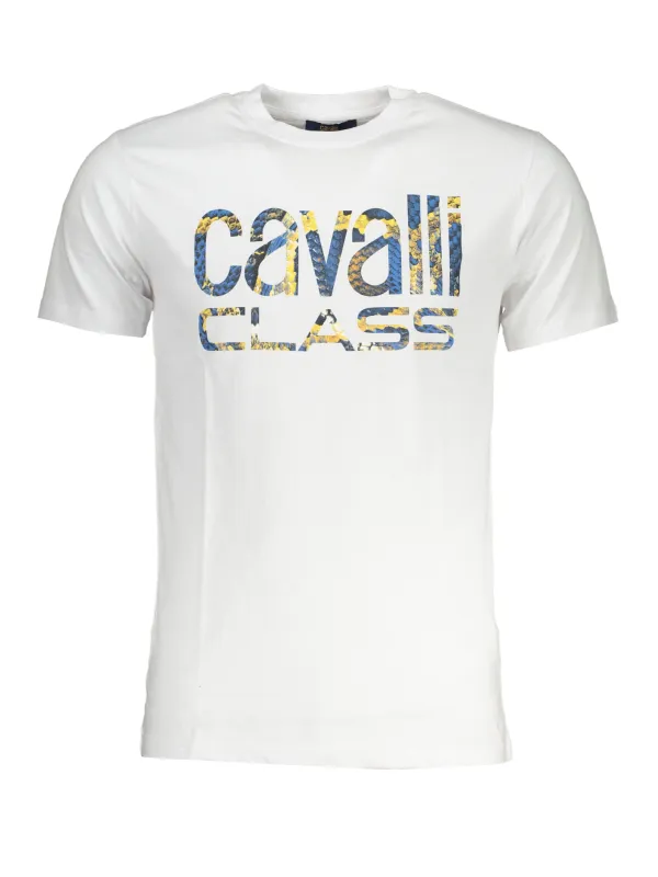 Cavalli Class Herren T-Shirt Weiß | online kaufen