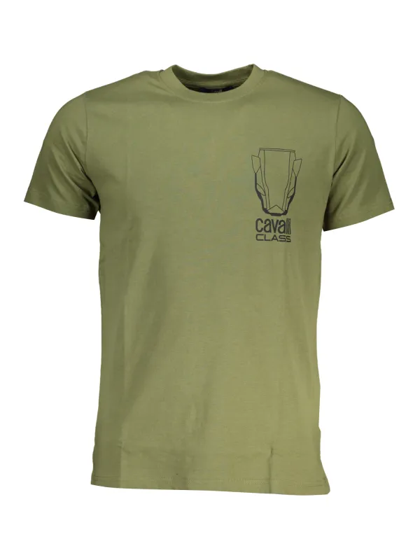 Cavalli Class Herren T-Shirt Grün | online kaufen