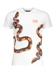 Cavalli Class Herren T-Shirt Weiß | online kaufen