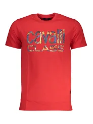 Cavalli Class Herren T-Shirt Rot | online kaufen
