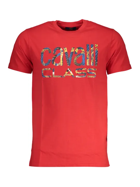 Cavalli Class Herren T-Shirt Rot | online kaufen