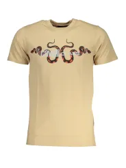 Cavalli Class Herren T-Shirt Beige | online kaufen