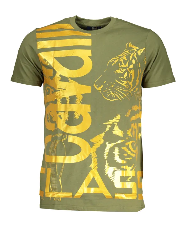 Cavalli Class Herren T-Shirt Grün | online kaufen