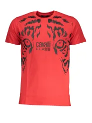 Cavalli Class Herren T-Shirt Rot | online kaufen