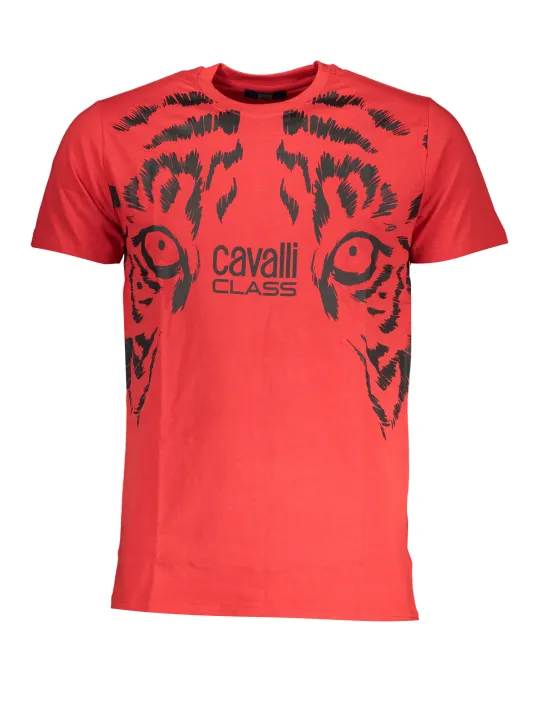 Cavalli Class Herren T-Shirt Rot | online kaufen