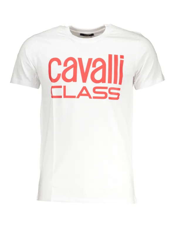 Cavalli Class Herren T-Shirt Weiß | online kaufen