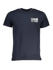Cavalli Class Herren T-Shirt Blau | online kaufen