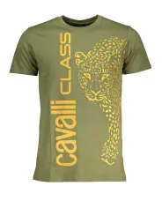 Cavalli Class Herren T-Shirt Grün | online kaufen