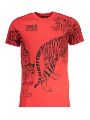 Cavalli Class Herren T-Shirt Rot | online kaufen