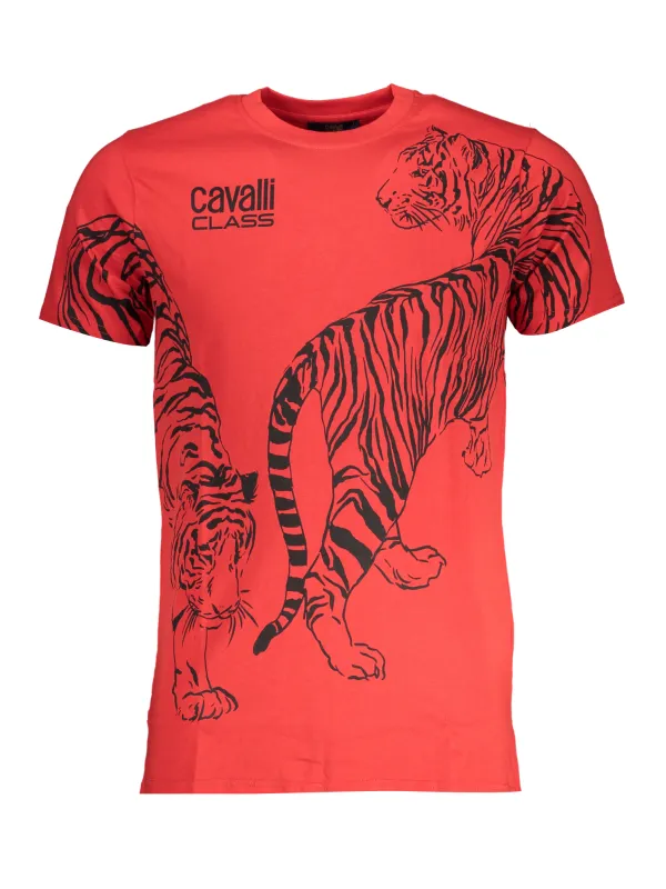 Cavalli Class Herren T-Shirt Rot | online kaufen