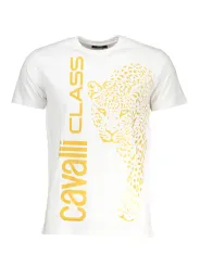 Cavalli Class Herren T-Shirt Weiß | online kaufen