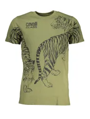 Cavalli Class Herren T-Shirt Grün | online kaufen