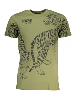 Cavalli Class Herren T-Shirt Grün | online kaufen