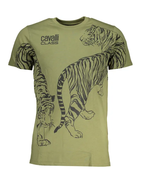 Cavalli Class Herren T-Shirt Grün | online kaufen