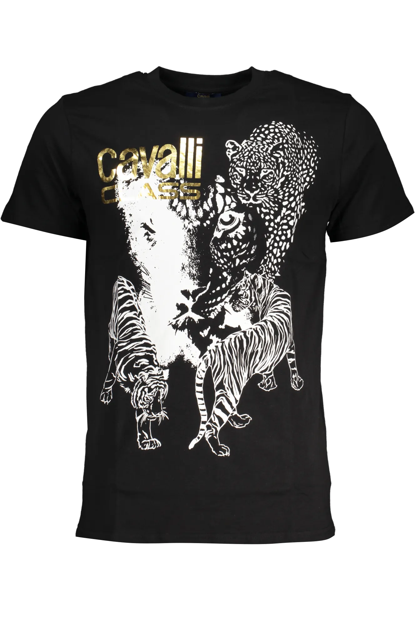 Herren T-Shirt Schwarz QXT63BJD060_NE05051