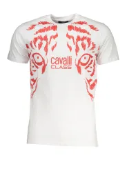 Cavalli Class Herren T-Shirt Weiß | online kaufen