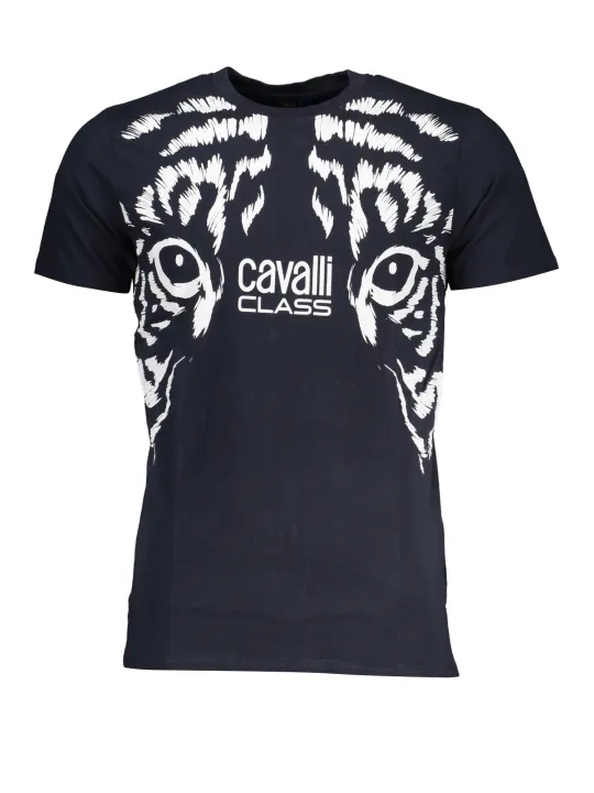 Cavalli Class Herren T-Shirt Blau | online kaufen
