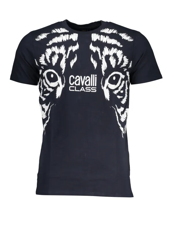 Cavalli Class Herren T-Shirt Blau | online kaufen