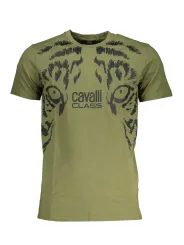 Cavalli Class Herren T-Shirt Grün | online kaufen