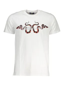 Cavalli Class Herren T-Shirt Weiß | online kaufen