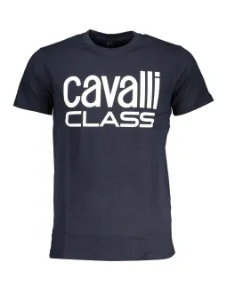 Cavalli Class Herren T-Shirt Blau | online kaufen