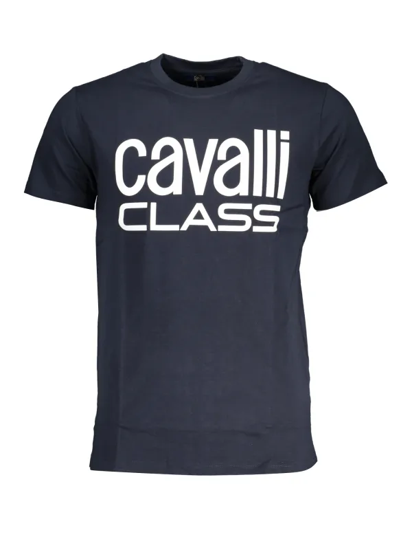 Cavalli Class Herren T-Shirt Blau | online kaufen