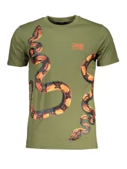 Cavalli Class Herren T-Shirt Grün | online kaufen