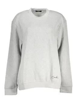 Cavalli Class Damen Sweatshirt Grau mieten - Flex-Fashion Verleih