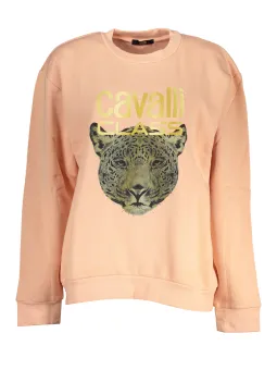 Mieten Sie Cavalli Class Damen Sweatshirt Rosa – Flex-Fashion