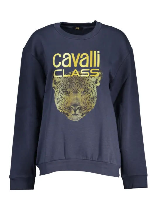 Cavalli Class Damen SWEATSHIRT Blau | online kaufen