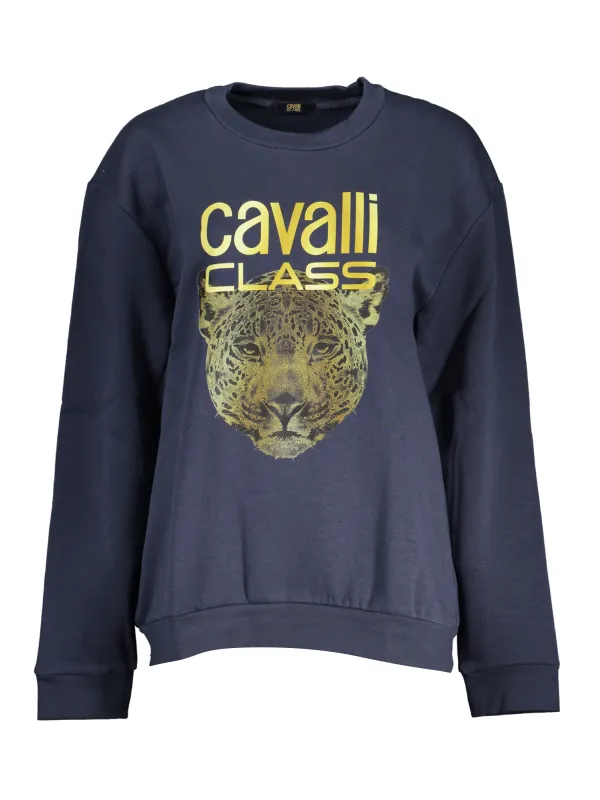 Cavalli Class Damen SWEATSHIRT Blau | online kaufen