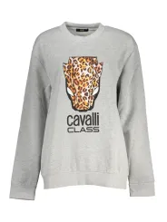 Cavalli Class Damen SWEATSHIRT Grau | online kaufen