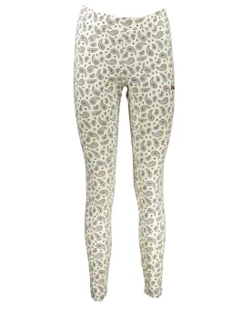Miete Fila Damen Leggings Weiß - Flex-Fashion Verleih